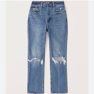 Abercrombie and Fitch Jeans Ultra High Rise Ankle Straight